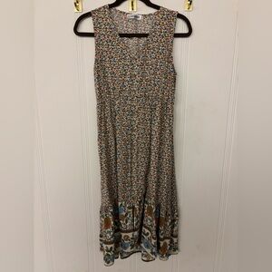 Floral Sleeveless Dress perfect for spring!!